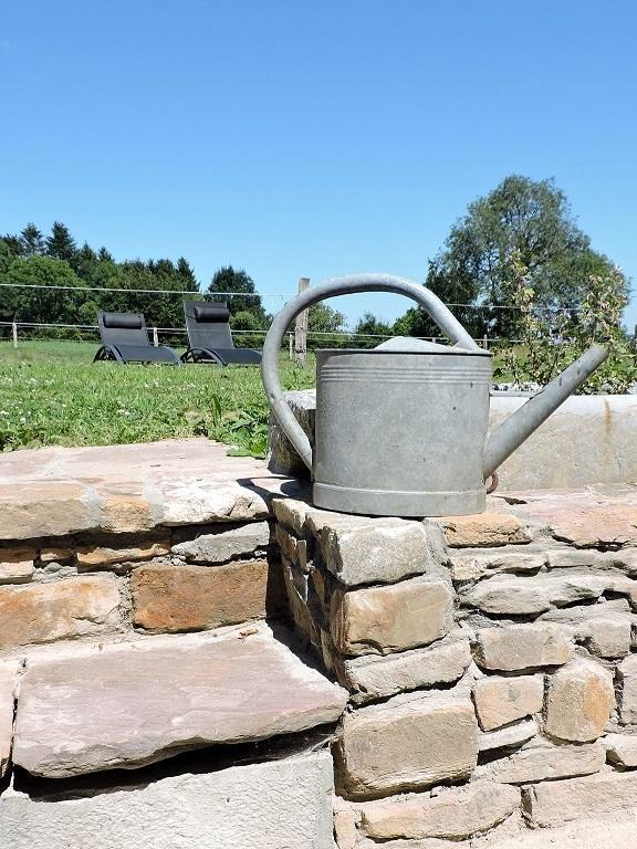 Vakantieboerderij Ferme Le Bleuet Ohey Eksteriør bilde